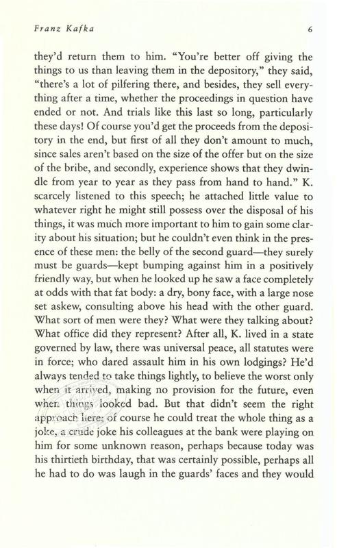 【中商原版】The Trial: A New Translation Based on the Restored Text 卡夫卡：审判企鹅兰登封面展 商品图5