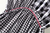 LSSZ-LS0070202新款格纹宽松减龄连衣裙TZF 商品缩略图2