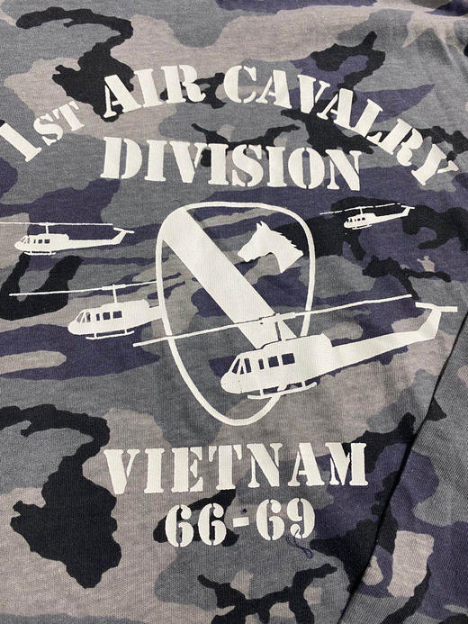 军潮！Avirex美军官方供应商！越战空骑兵主题！长袖T恤！标全！正版保真！ 商品图9