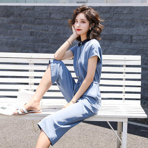 WZNH-MS981新品时尚潮流七分连衣裤 商品图3