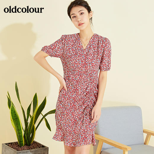 oldcolour短袖连衣裙GM21101720 商品图0