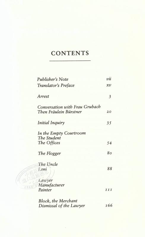 【中商原版】The Trial: A New Translation Based on the Restored Text 卡夫卡：审判企鹅兰登封面展 商品图4
