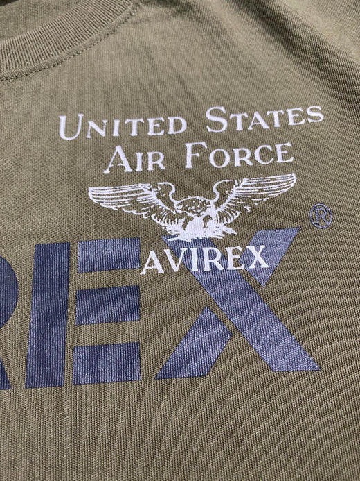 军潮！Avirex美军官方供应商！空军主题长袖T恤！标全。正品保真。 商品图2