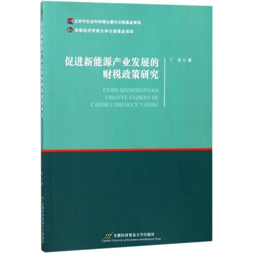促进新能源产业发展的财税政策研究 商品图0