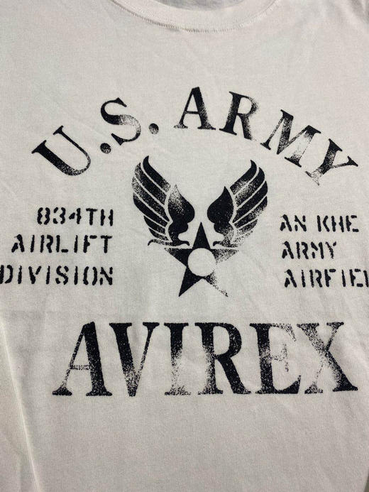 军潮！Avirex美军官方供应商！越战空骑兵主题！长袖T恤！标全！正版保真！ 商品图3