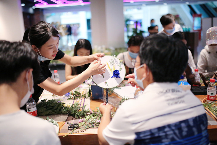 永生花沙龙活动(荷风送香)