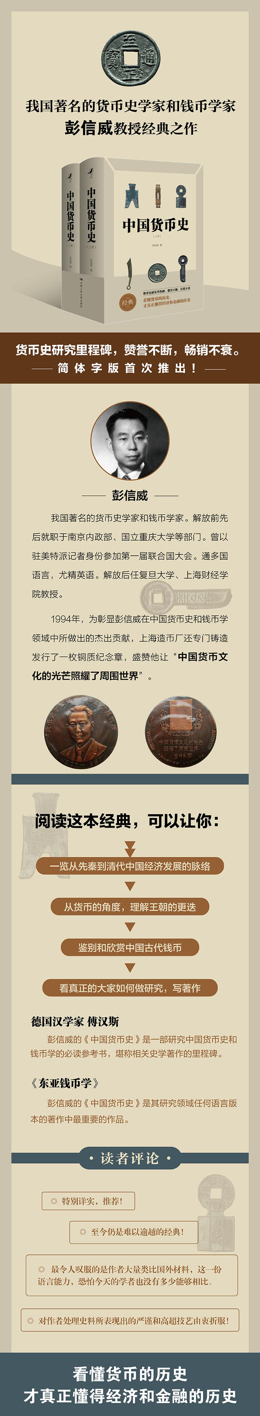 《中国货币史 》简体字版 上下册 商品图2
