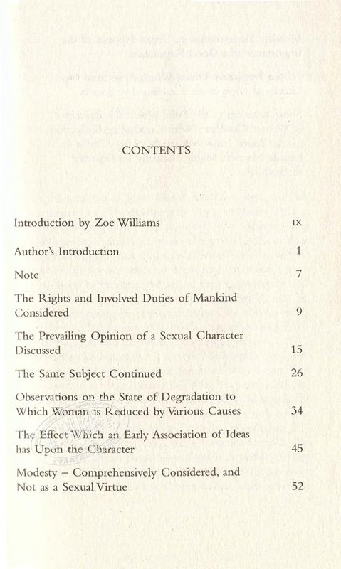 预售 【中商原版】沃斯通克拉夫特：为女权辩护（女性主义经典短篇）英文原版 A Vindication of the Rights of Woman / Mary Wollstonecraft 商品图4