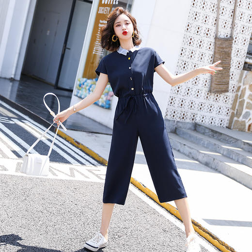 WZNH-MS981新品时尚潮流七分连衣裤 商品图2