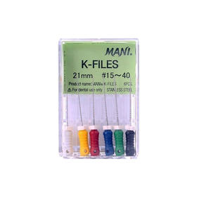根管锉 歯科用（马尼  K锉/牙用锉 6支*1盒）