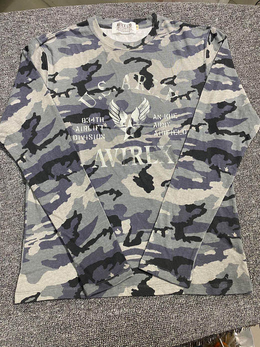 军潮！Avirex美军官方供应商！越战空骑兵主题！长袖T恤！标全！正版保真！ 商品图6