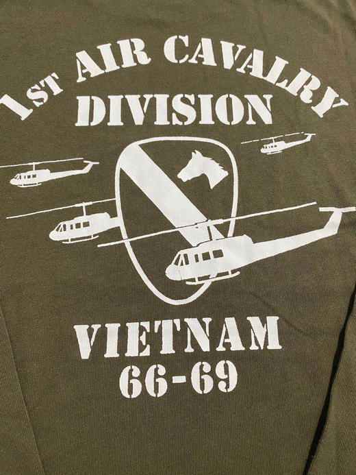 军潮！Avirex美军官方供应商！越战空骑兵主题！长袖T恤！标全！正版保真！ 商品图12