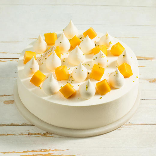 雪落芒芒 鲜甜可口的奶油芒果蛋糕（萍乡+芦溪） 商品图0