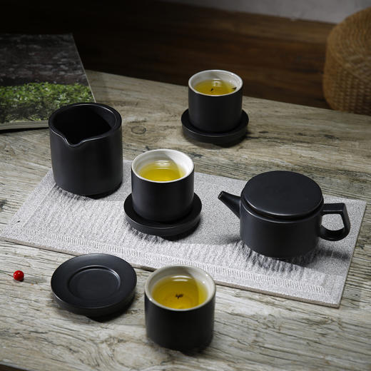 永平小茶壶亚黑10头茶具套装 商品图1