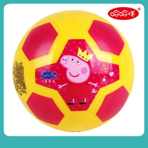 哈哈球小猪佩奇2号酷炫足球 加厚儿童足球户外亲子运动1-3岁玩具 商品图2