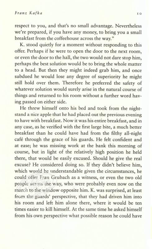 【中商原版】The Trial: A New Translation Based on the Restored Text 卡夫卡：审判企鹅兰登封面展 商品图7