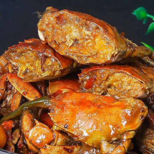 d60六月黄香辣切蟹500g2盒请单独拍下