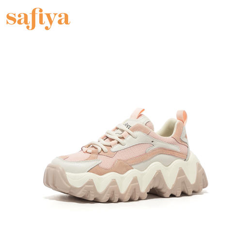 Safiya索菲娅大波浪老爹鞋 网红款小虎牙女运动鞋SF03112410 商品图1