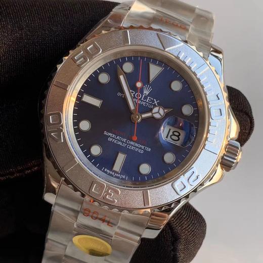 N厂904钢版劳力士游艇名仕，打造zui强YM，40X13mm，2824和正3135自动机械机芯，904L精钢表壳表链，蓝宝石镜面，Chromalight夜光长效蓝色亮光物料，折叠扣，904L不锈钢上 商品图1