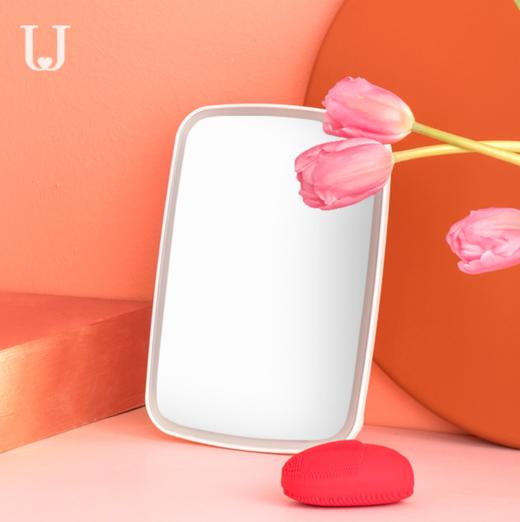 【化妆镜】台式LED化妆镜便携折叠补光镜子灯办公室家居美妆灯 商品图2