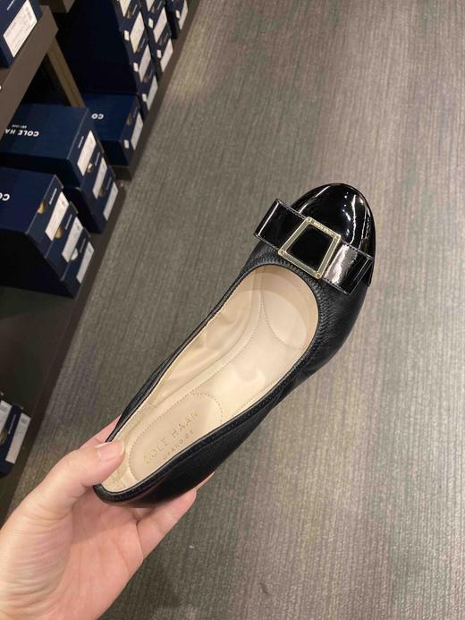 Cole haan 女士坡跟拼接亮头芭蕾舞鞋🩰 商品图5