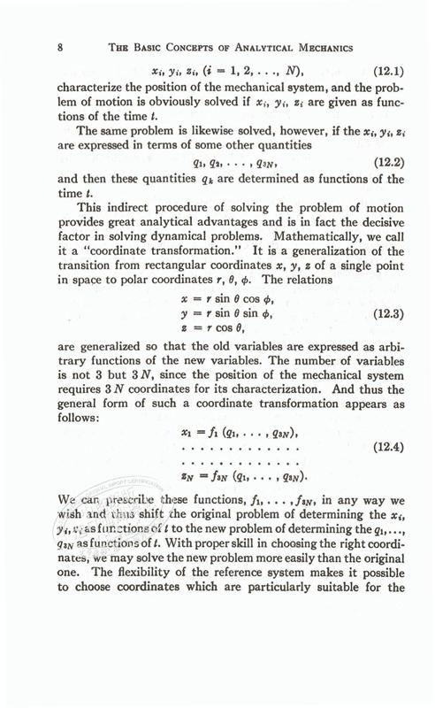 预售 【中商原版】力学变分原理 英文原版 The Variational Principles of Mechanics Cornelius Lanczos 商品图6