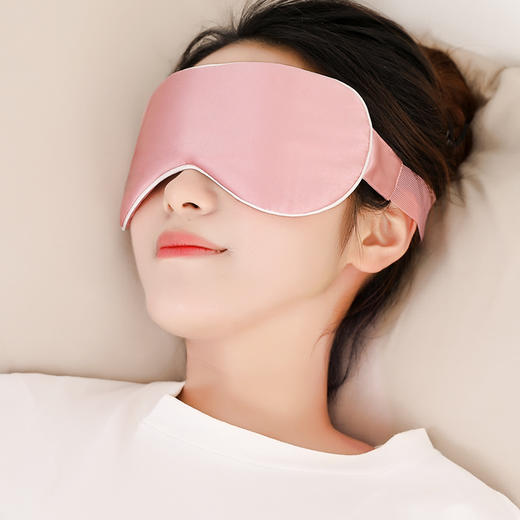 告别眼疲劳，缓解眼袋，减轻近视，超舒适石墨烯真丝眼罩 商品图4