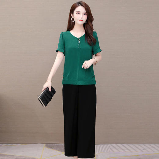YWE-YXJY-AL2046夏季新款时尚气质休闲套装 商品图2
