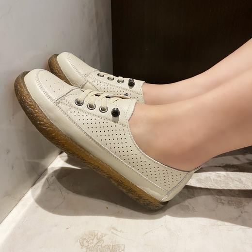 西村名物2020新款森女镂空超软浅口女鞋X20CM30051 商品图3