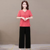 YWE-YXJY-AL2046夏季新款时尚气质休闲套装 商品缩略图4