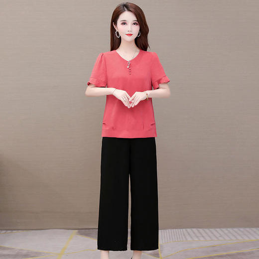 YWE-YXJY-AL2046夏季新款时尚气质休闲套装 商品图4