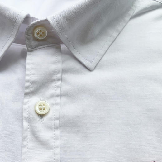 Marco Azzali 白底数码印花短袖衬衫 C3859300 商品图1