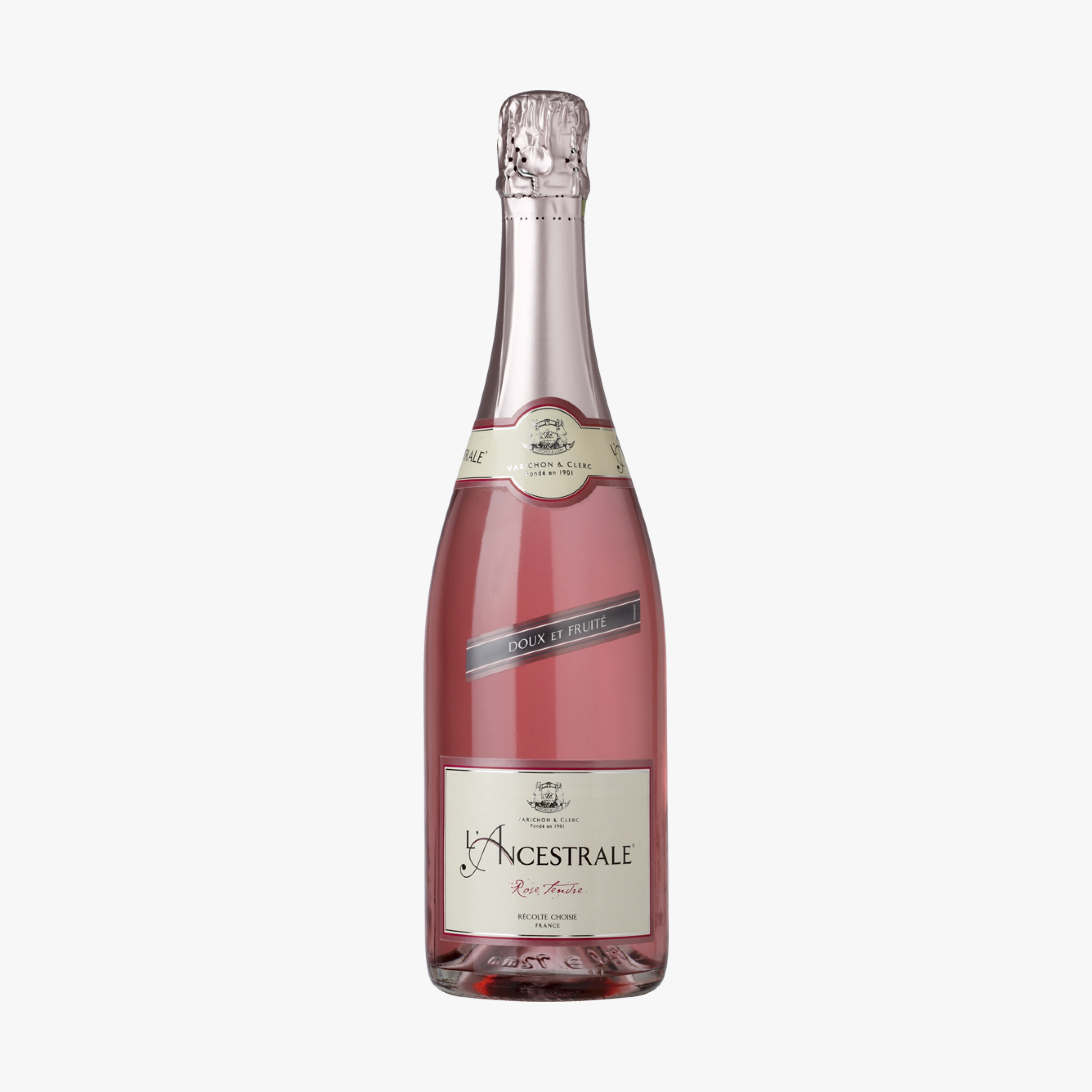 法国轻骑兵 粉红半甜起泡葡萄酒 - 法国（原瓶进口） Varichon & Clerc L’Ancestrale Rosé Demi-Sec N.V.