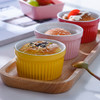 【烘焙碗条纹盅】陶瓷烤碗布丁碗烘焙条纹盅蛋糕模具杯烤箱空气炸锅蒸蛋甜品炖盅 商品缩略图3
