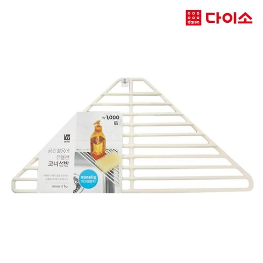 大创水槽菜盘干燥桌-1009285 水槽沥水架置物架Daiso Drain rackJPY带授权招加盟代理 商品图0