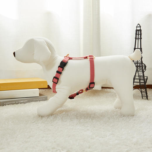 佩特博恩 Petborn狗狗项圈Dog Collar胸部H型粉色 1903201869~70JPY带授权招加盟代理 商品图0