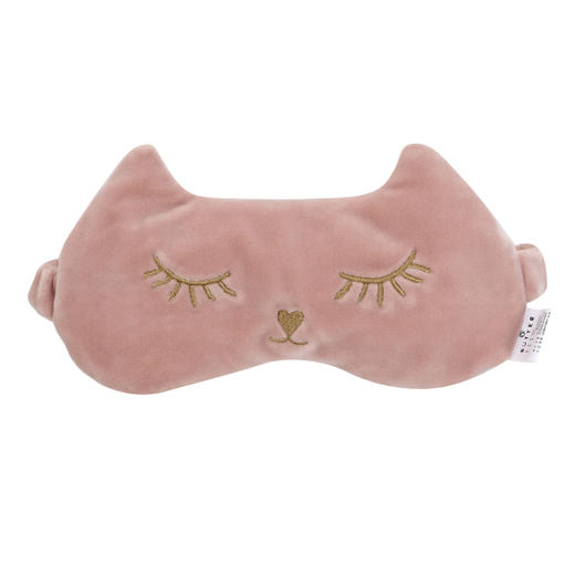 BUTTER Nyan eyespack pink粉色小猫遮光眼罩 黄油 毛绒 可爱JPY带授权招加盟代理 商品图0