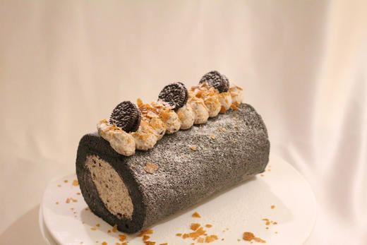 狮子家-海盐奥利奥卷 下午茶聚会蛋糕卷全卷半卷可选 商品图2