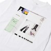 AOMG HOODY DEPARTURE LS TEE WHIT白色T恤JPY带授权招加盟代理 商品缩略图2