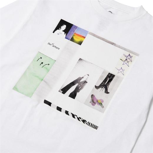 AOMG HOODY DEPARTURE LS TEE WHIT白色T恤JPY带授权招加盟代理 商品图2