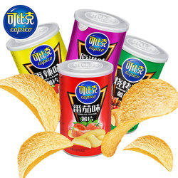 可比克薯片45G克  罐