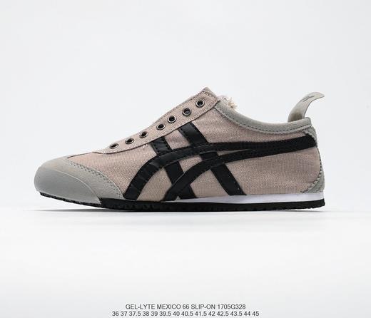 亚瑟士Asics Onitsuka Tiger鬼冢虎帆布透气无鞋带舒适平底休闲鞋跑步鞋 商品图0