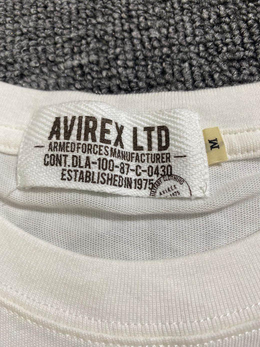 军潮！Avirex美军官方供应商！U.S Navy海军长袖T恤！标全正品保真 商品图6