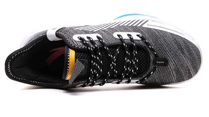 安踏 男士 篮球鞋 激光篮球鞋男正品夏季运动鞋低帮实战球鞋112011607