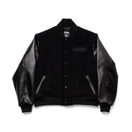 SIMON DOMINIC NO OPEN FLAMES LEATHER STADIUM JACKET西蒙夹克JPY带授权招加盟代理 商品图0