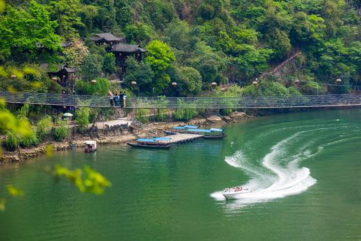 下牢溪快艇 西陵峡景区