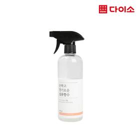 [Daiso]Fabric Perfume Mist 500ML_Rose Musk-衣服玫瑰喷雾JPY带授权招加盟代理