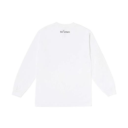 AOMG HOODY DEPARTURE LS TEE WHIT白色T恤JPY带授权招加盟代理 商品图1