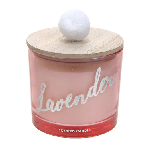 BUTTER LAVENDER lid candle pink 薰衣草带 盖蜡烛粉红色 11cmJPY带授权招加盟代理 商品图0