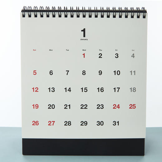 butter 2020 calendar 黑白简约 韩式 ins 日历 拍照